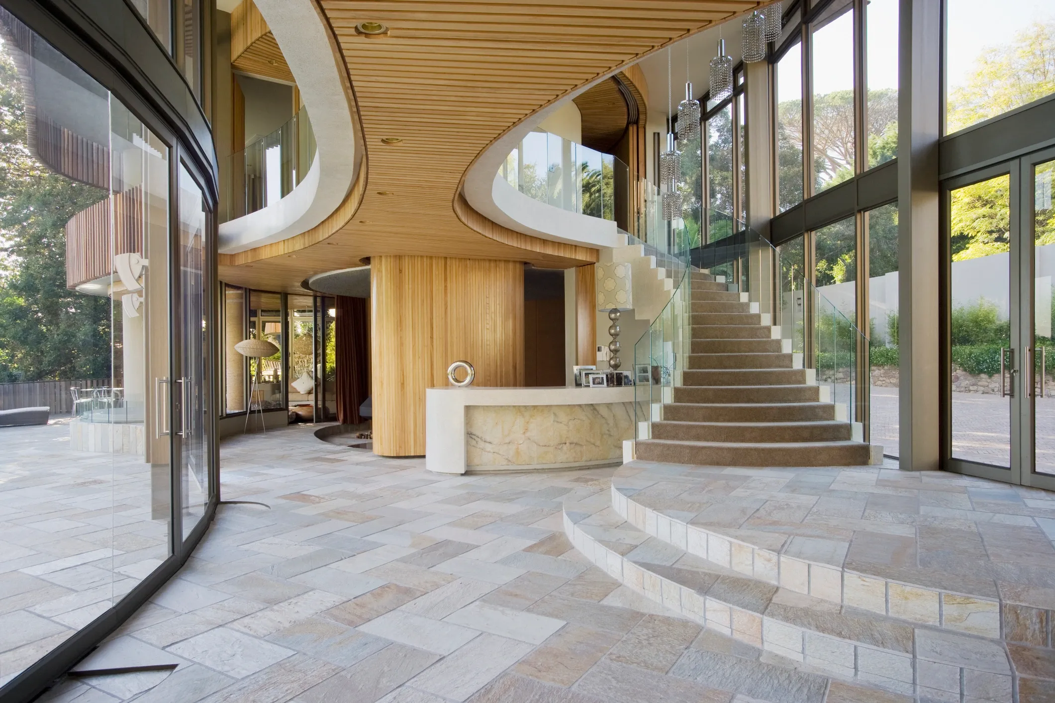 Recently completed contemporary Melbourne home